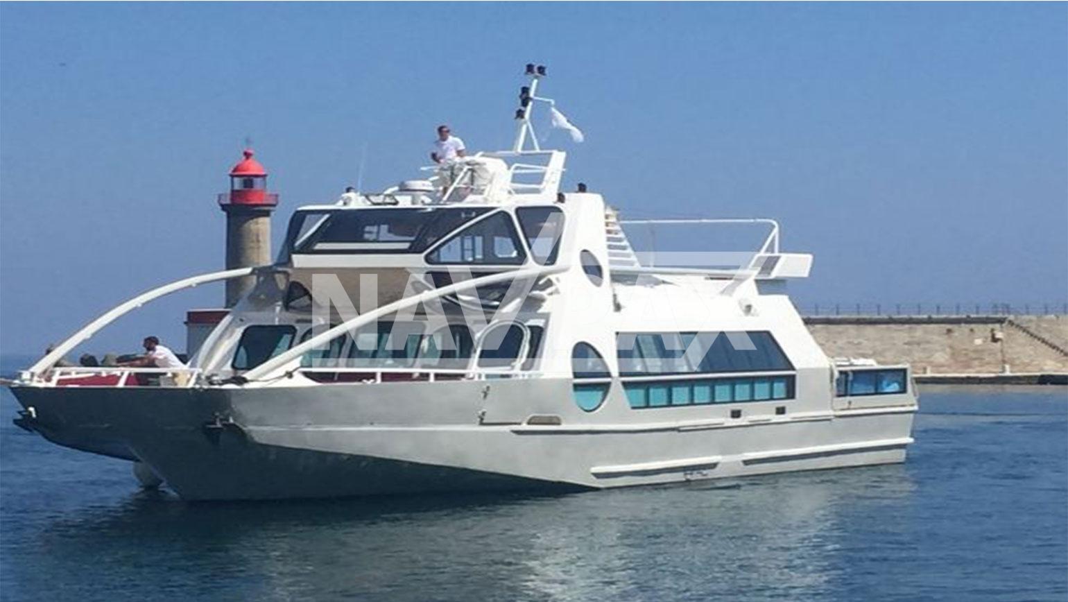 Vedette à passagers en aluminium 185pax