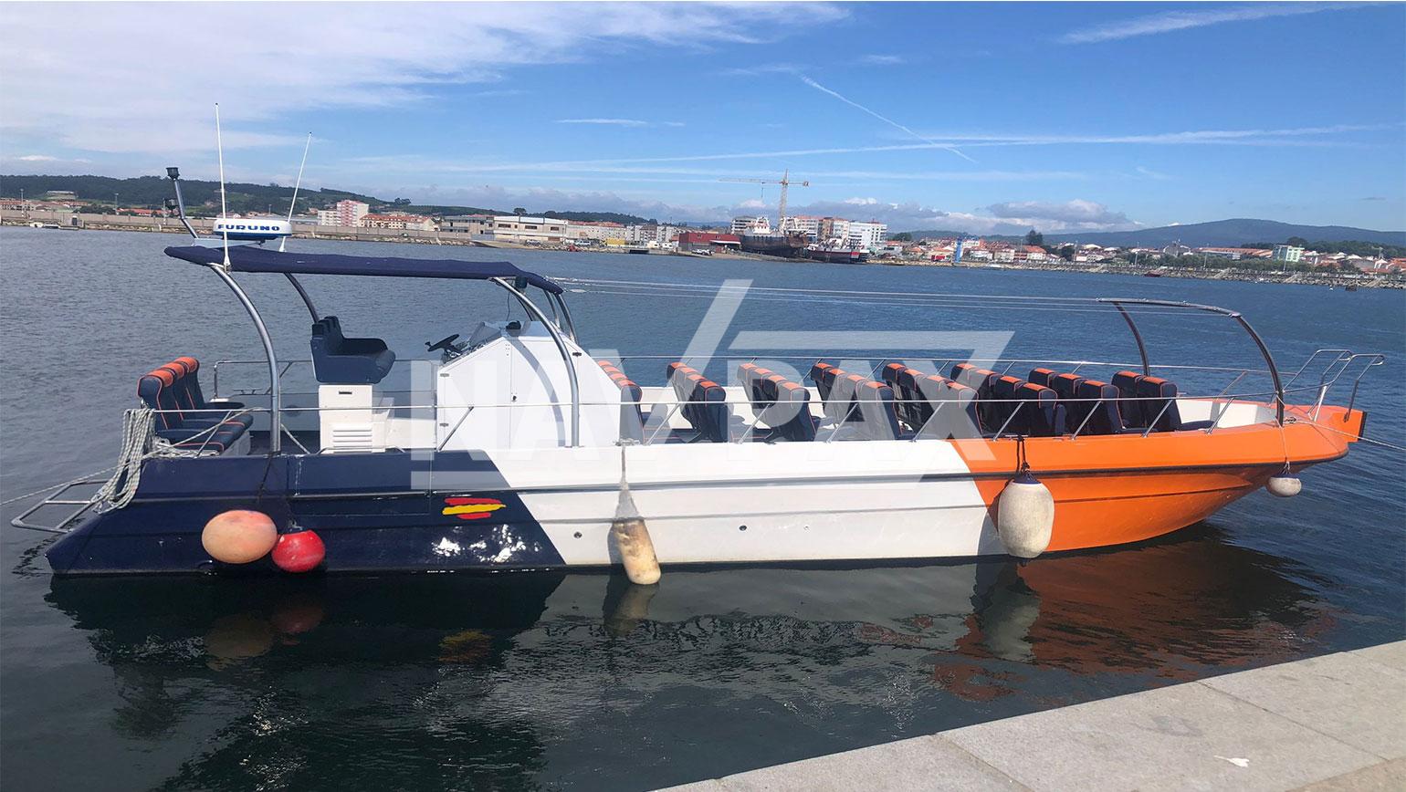 Vedette à passagers 34 pax.