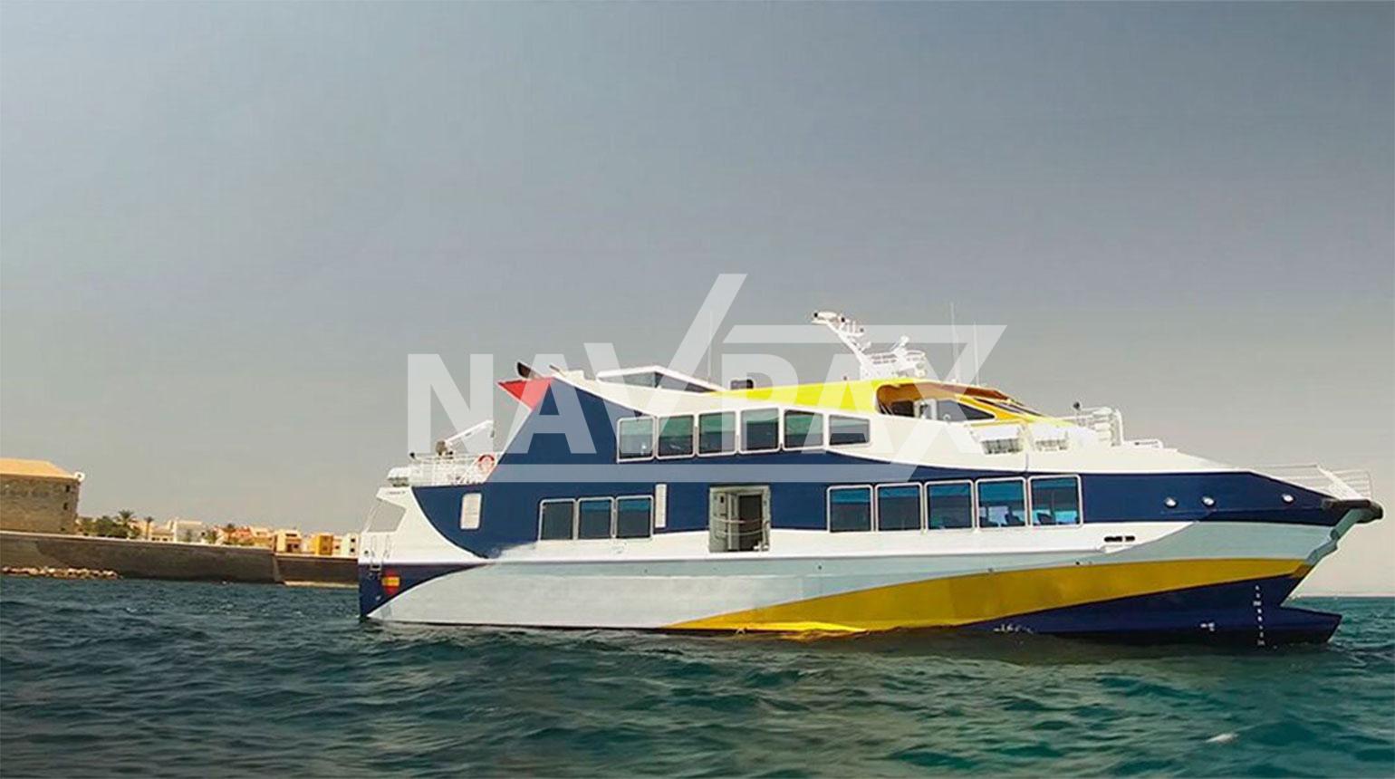 Catamaran en aluminium 250 Pax