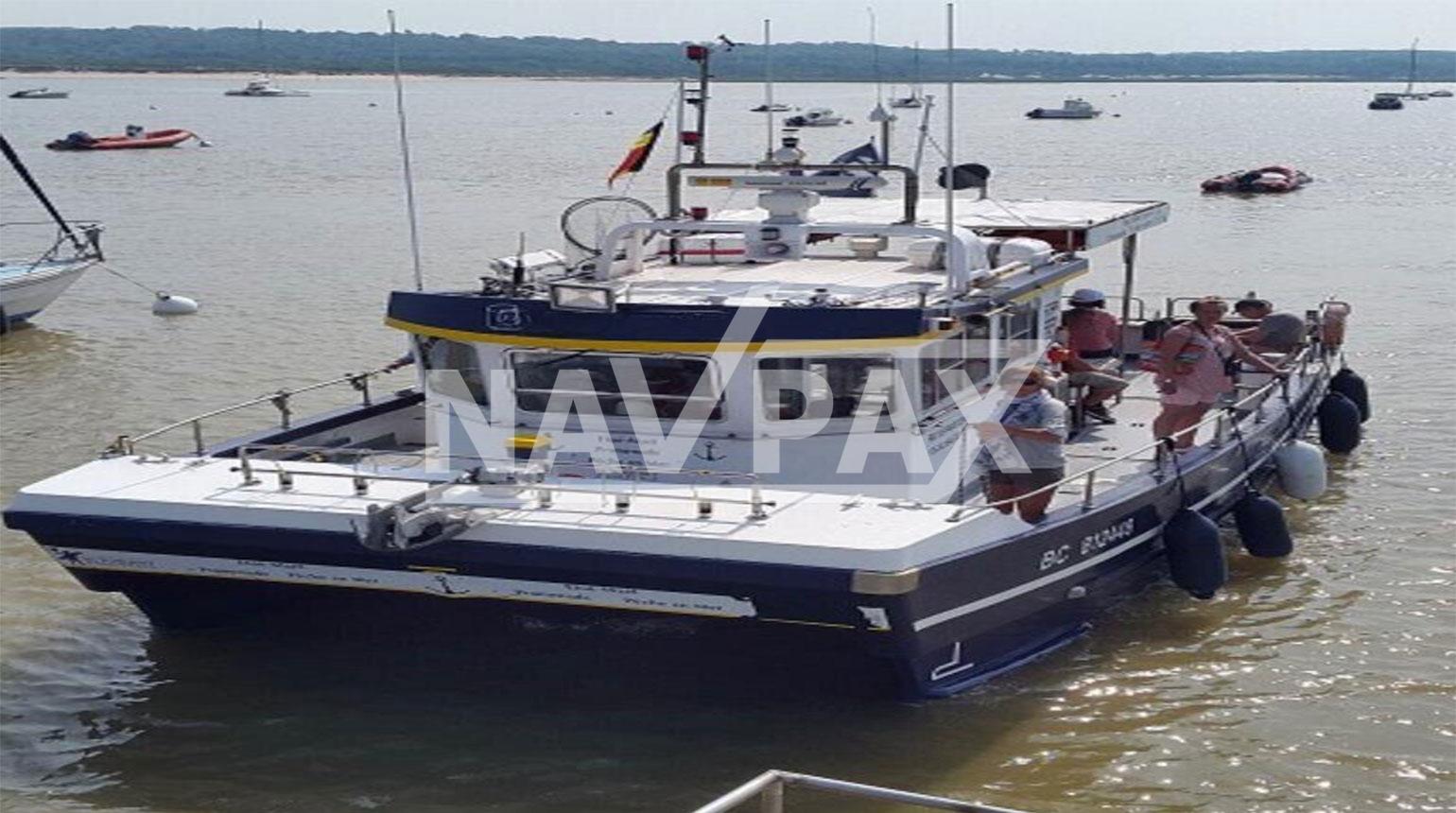 Catamaran Blyth pour 12 pêcheurs