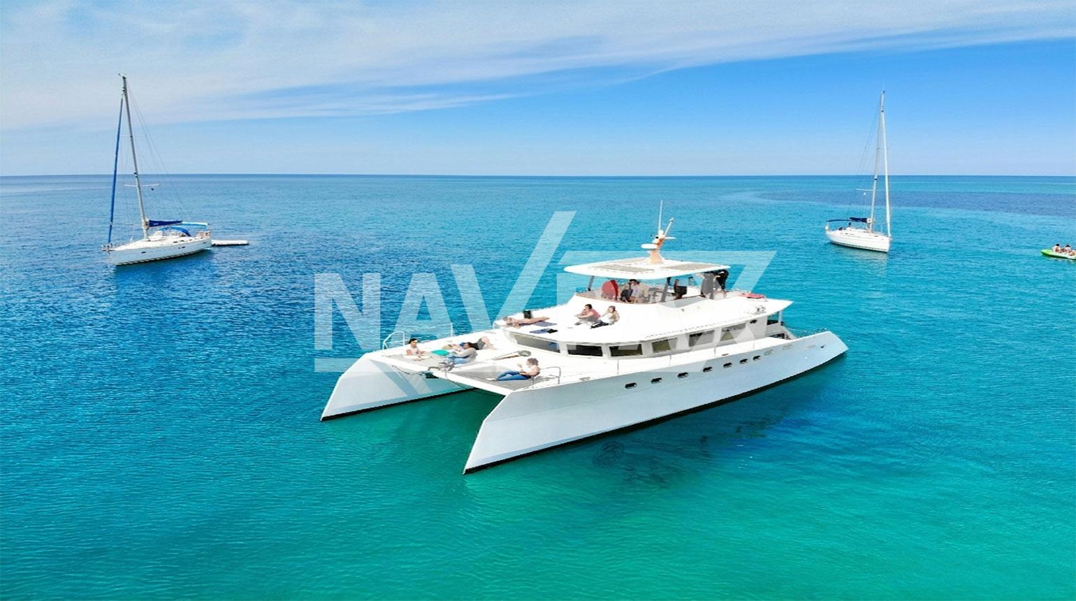 Catamaran plaisance et formation 40 Pax.